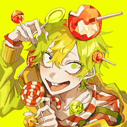 This is a pixiv picture whose title is 🍭.