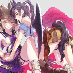 This is a pixiv picture whose title is 太子様とペガサスは今宵も眠れない.