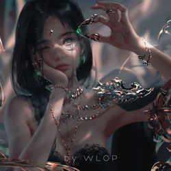 This is a pixiv picture whose title is Jewel.