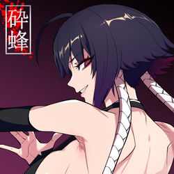 This is a pixiv picture whose title is 砕蜂.