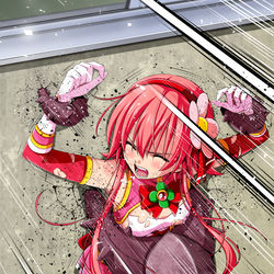 This is a pixiv picture whose title is クローバーローゼカニばさみ！？.