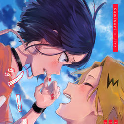 This is a pixiv picture whose title is 新刊サンプル【上耳】.