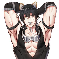 This is a pixiv picture whose title is ブローカ.