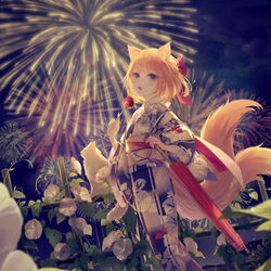 This is a pixiv picture whose title is 【お仕事】神楽ゆのんさん.
