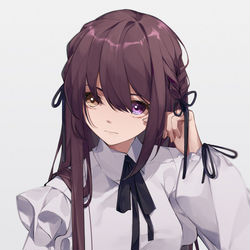 This is a pixiv picture whose title is 摸摸.