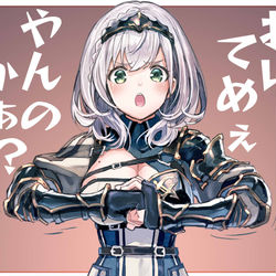This is a pixiv picture whose title is やんのかぁ！？.