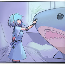 This is a pixiv picture whose title is Tiny girl (illustrations part 4).