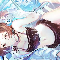 This is a pixiv picture whose title is 樋口水着.