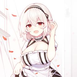 This is a pixiv picture whose title is シリアス.