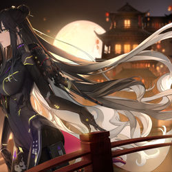 This is a pixiv picture whose title is 幽涧青卞.