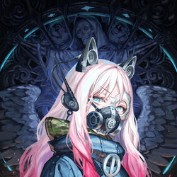 This is a pixiv picture whose title is 神の祝福を.