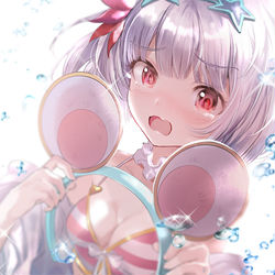 This is a pixiv picture whose title is 水着ビカラ.