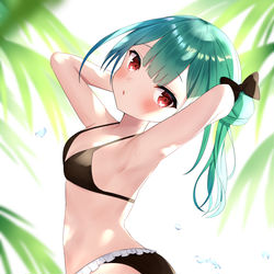 This is a pixiv picture whose title is 水着るしあちゃん.