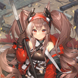 This is a pixiv picture whose title is Angelina.