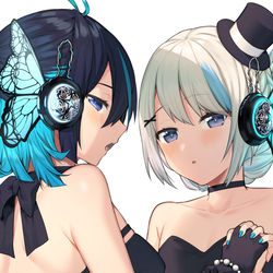 This is a pixiv picture whose title is magnet.