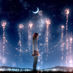 This is a pixiv picture whose title is 思い出の欠片。.