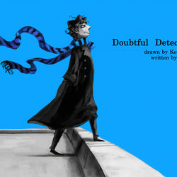This is a pixiv picture whose title is Doubtful Detective.