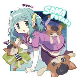 This is a pixiv picture whose title is こねこのゴロゴロごっこ.