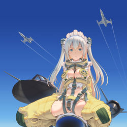 This is a pixiv picture whose title is マッハ3.2のメイドさん.