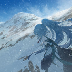This is a pixiv picture whose title is 雪域｜神州游记 09.