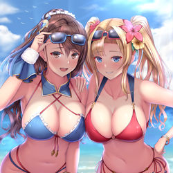 This is a pixiv picture whose title is 水着ゼタベア.