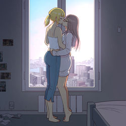 This is a pixiv picture whose title is Nessie & Karen.