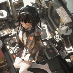 This is a pixiv picture whose title is MEGA BYTES.