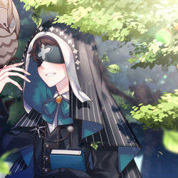 This is a pixiv picture whose title is 木漏れ日.