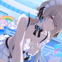 This is a pixiv picture whose title is 海盐冰沙.