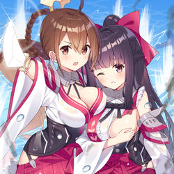 This is a pixiv picture whose title is 五航戦.