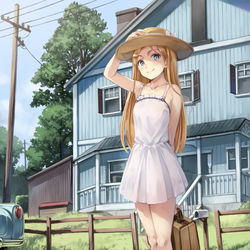 This is a pixiv picture whose title is 昼下がり.