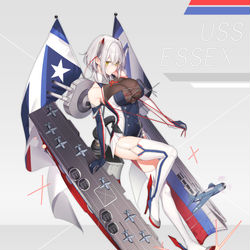 This is a pixiv picture whose title is ブルーオースイラコン新キャラ.