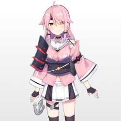 This is a pixiv picture whose title is 夕張.