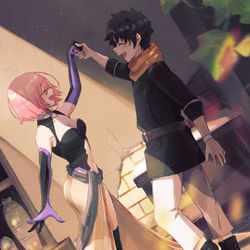 This is a pixiv picture whose title is ウルクの踊り子さん.