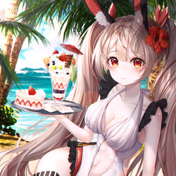This is a pixiv picture whose title is BUNNY!.