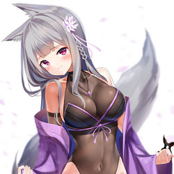 This is a pixiv picture whose title is くノ一.