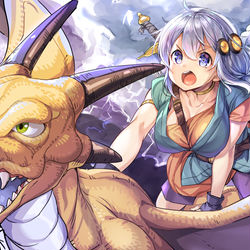 This is a pixiv picture whose title is ドラクエ6紲星あかりちゃん.