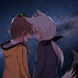 This is a pixiv picture whose title is 夏色吹雪「これからもよろしくね」.