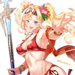 This is a pixiv picture whose title is 水着ゼタ.