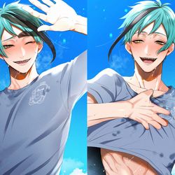 This is a pixiv picture whose title is サマー・リーチ.