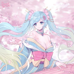 This is a pixiv picture whose title is Spirit Blossom Sona.