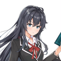This is a pixiv picture whose title is 雪乃.