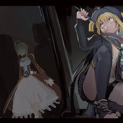 This is a pixiv picture whose title is 闇討ち.