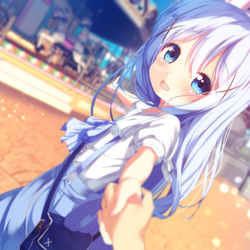 This is a pixiv picture whose title is チノちゃんと遊園地デート.