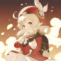 This is a pixiv picture whose title is 可莉小太阳.