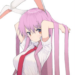 This is a pixiv picture whose title is うどんげ.