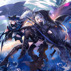 This is a pixiv picture whose title is 深海戀人組織.