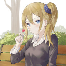 This is a pixiv picture whose title is イチゴ味のキャンディを受けた愛ちゃん。.