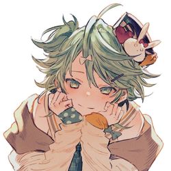 This is a pixiv picture whose title is ｢I love you!｣.