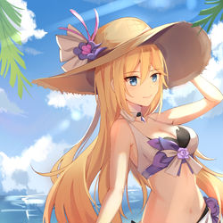 This is a pixiv picture whose title is 微光盛夏.